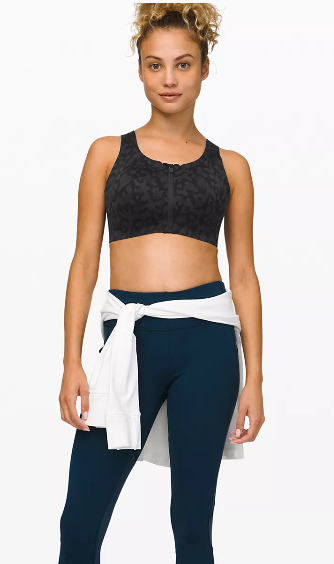 Lululemonルルレモン Enlite Bra Zip Front34DD Lululemon Enlite Front-Zip Bra *High Support, A–DDD(E) Cups