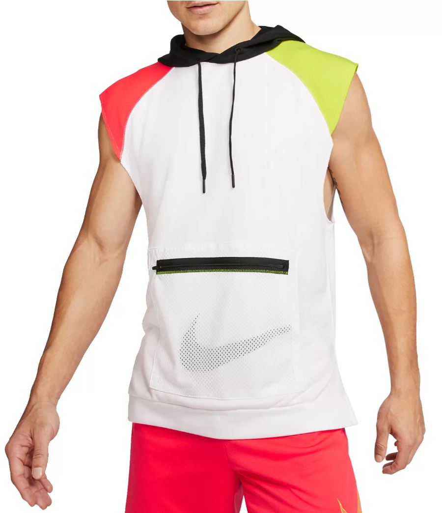 Nike Men's Dri-FIT Sleeveless Fleece Training Hoodie
