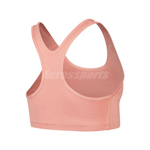 Nike Women Classic Swoosh Futura Sports Bra Medium Support Gym Pink