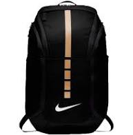 Nike Hoops Elite Pro Backpack - Black/Metalllic Gold