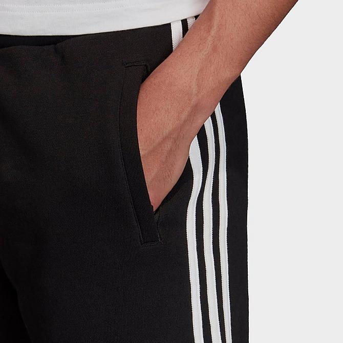 adidas Men's PRIMEBLUE Collection Shorts Zippered Pockets 3 Stripes -Black