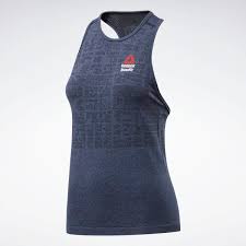Reebok Women's - Crossfit Games Myoknit Tank Top - Blue