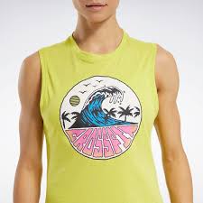 Reebok Women's - Crossfit Tidal Wave Green Shirt
