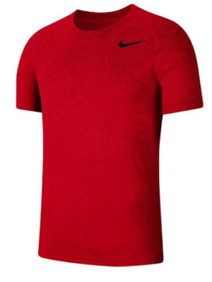 Nike Men's Superset Dri Fit All Over Print Shirt - Red
