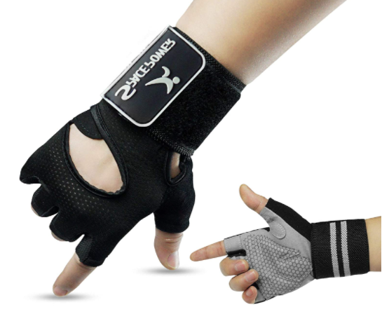 Gym Gloves, Lightweight Breathable Workout Gloves, Ultralight Weight Lifting Gloves for Men & Women Home Gym