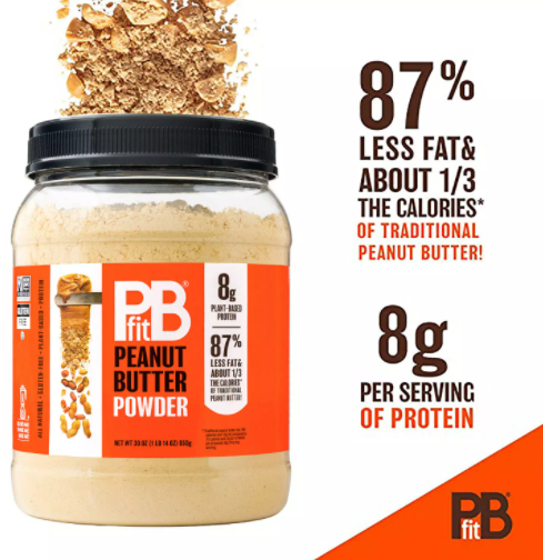 PBfit All-Natural Gluten-Free Peanut Butter Powder (30 oz.)