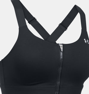 Under Armour Women's Eclipse High — Zip Sports Bra - 36C Only