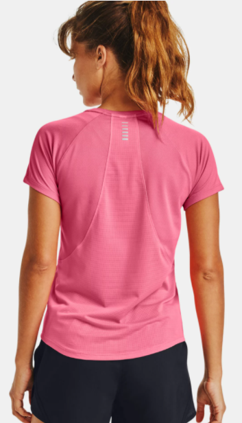 Under Armour - Women's Running Short Sleeve Shirt - Available Pink and Green