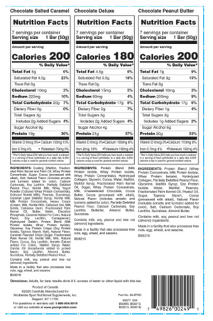 Pure Protein High Protein Bars, Variety Pack (21 ct.)
