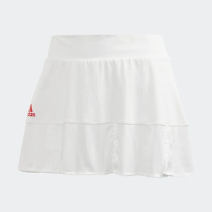 adidas Women Tennis TENNIS MATCH SKIRT ENGINEERED White / Scarlet