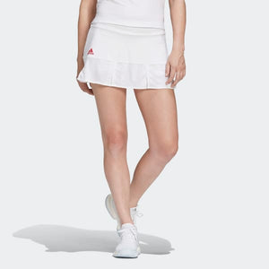 adidas Women Tennis TENNIS MATCH SKIRT ENGINEERED White / Scarlet
