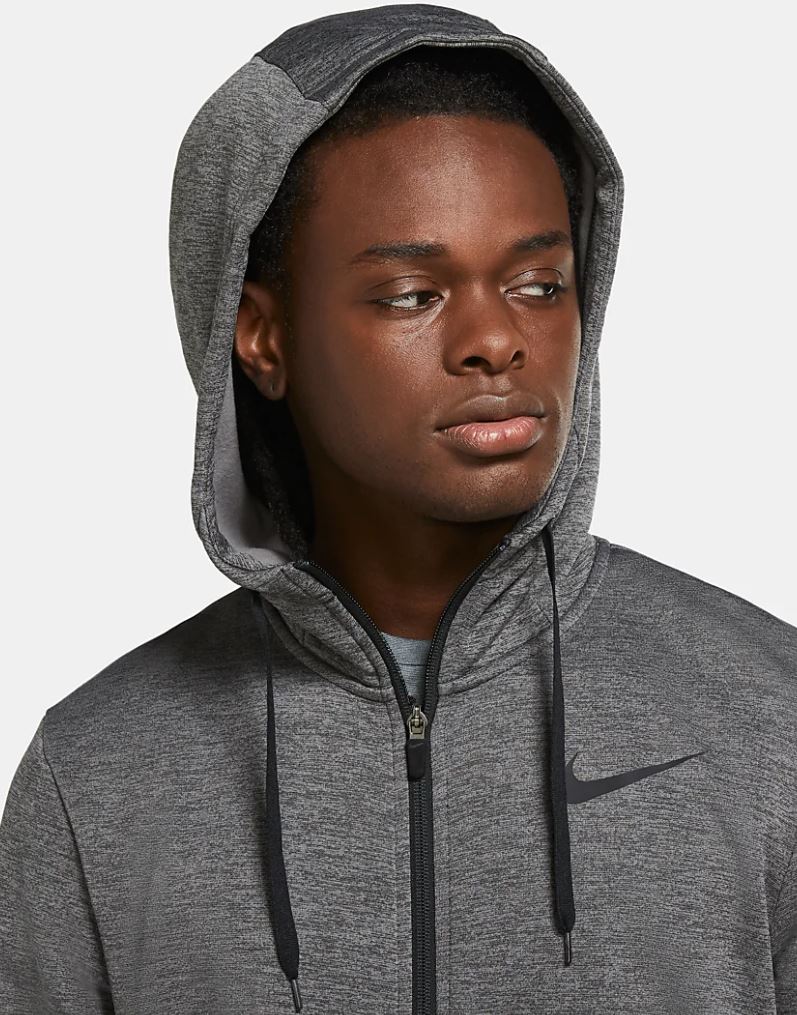 Nike Men's Therma Fit Training Hoodie Full Zip Thermal Jacket