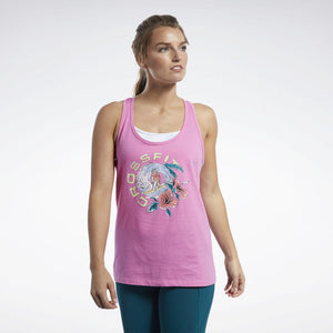 Reebok Tank Tops | Reebok CrossFit® Surfing Bear Tank Top Posh Pink – Womens